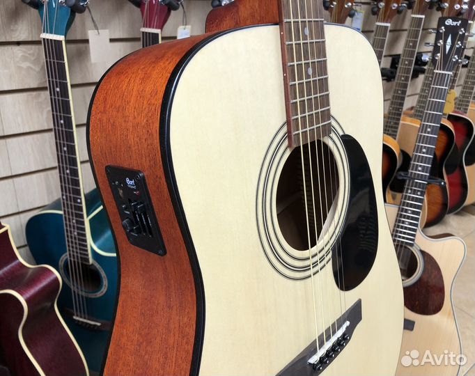 Гитара электроакустическая Cort AD810E-OP + чехол