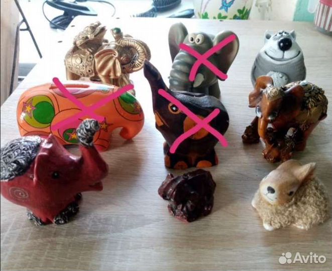 Статуэтки слоники