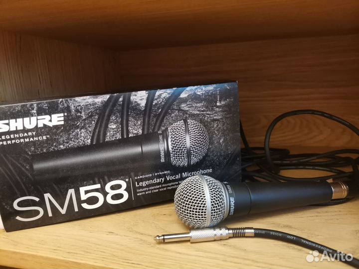 Вокальный микрофон shure SM58
