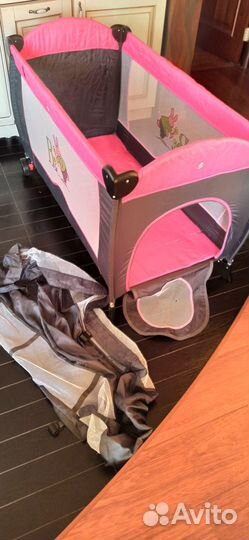 Детская кроватка манеж складная 60х120см