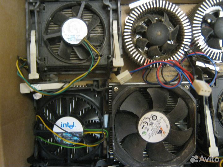 Кулеры с радиаторами для процессоров