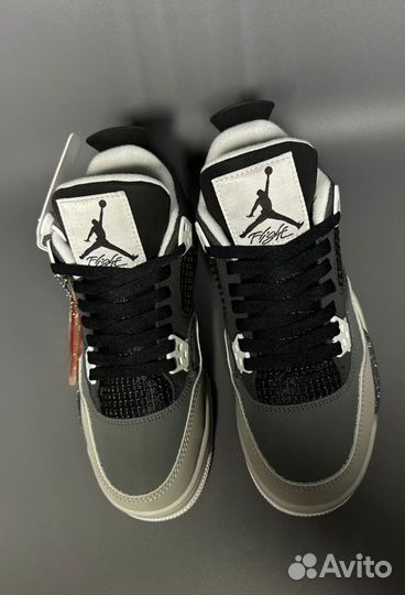 Кроссовки Air Jordan 4 Retro Fear Pack Люкс