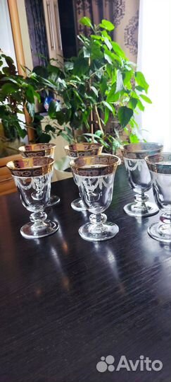 Фужеры бокалы для вина богемия Bohemia