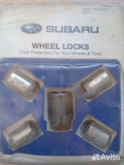 Секретки на колеса Subaru. Made in USA
