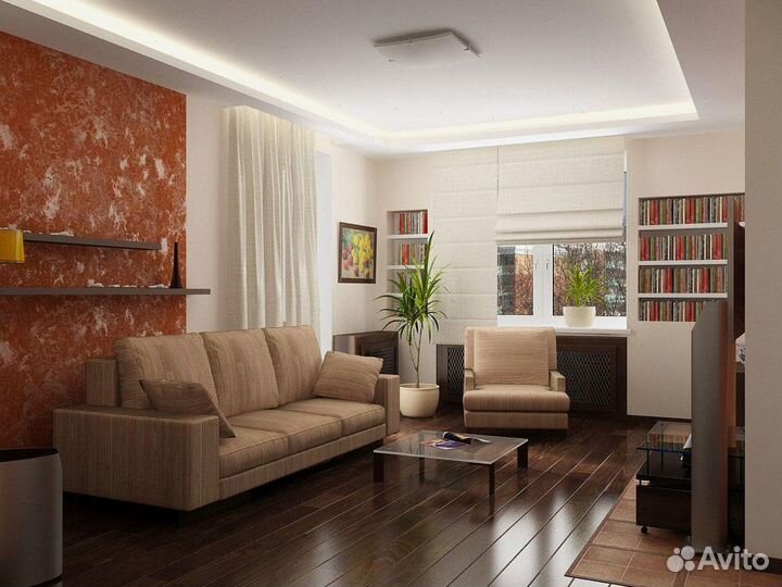 Ремонт квартир под ключ, евроремонт