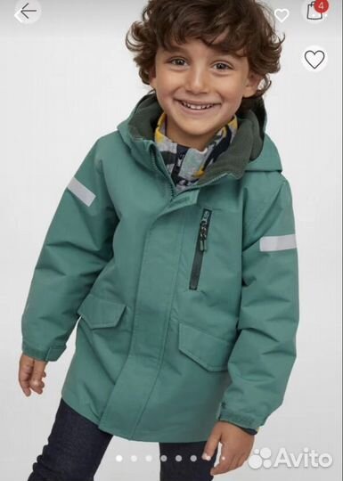 Парка H&M 128см