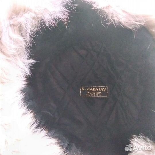 Шапка женская из песца