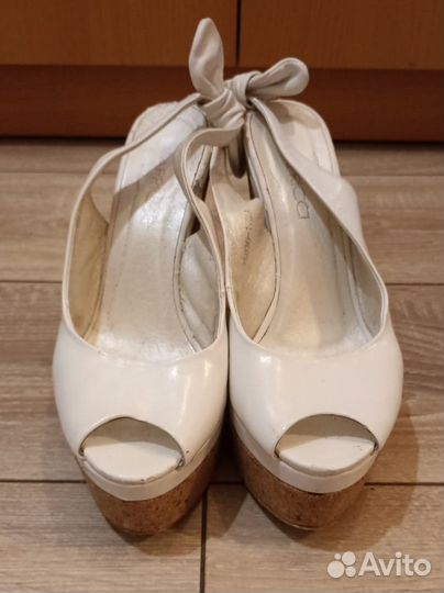 Сабо женские, натуральная кожа