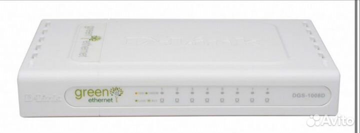 Коммутатор D-Link DGS-1008D 8 портов