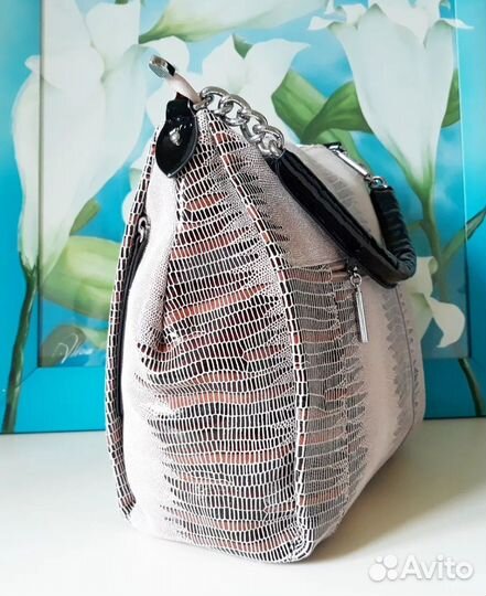 Сумка Polina & Eiterou натуральная кожа