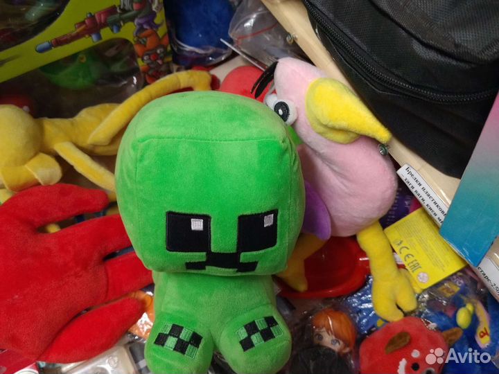 Крипер майнкрафт 25 см