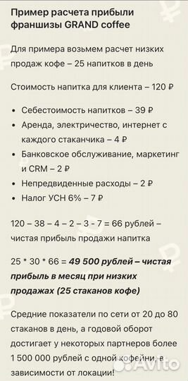 Готовый бизнес кофейня самобслуживания