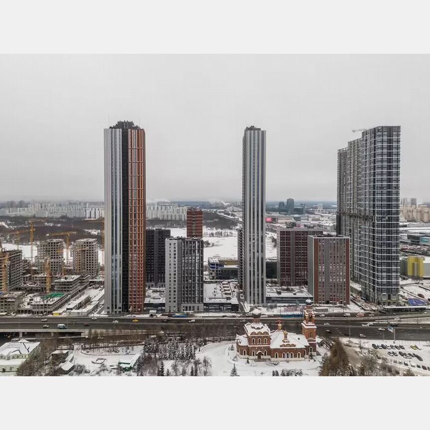 1-к. квартира, 36,8 м², 11/53 эт.