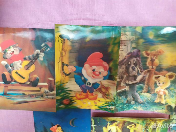 СССР открытки календарики стерео