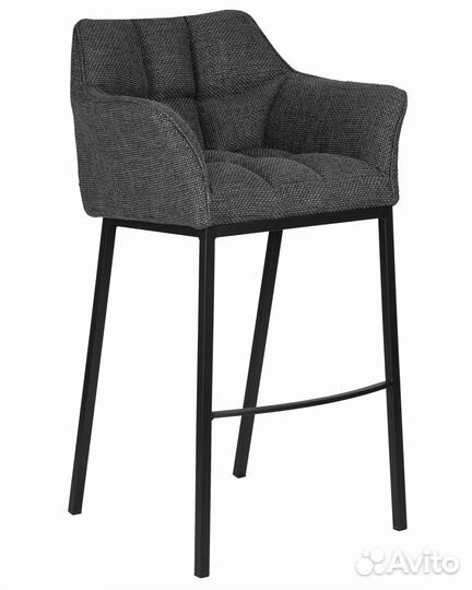 Роскошный барный стул Oliver серая ткань в наличии