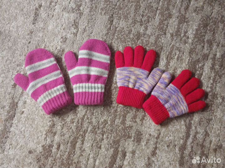 Варежки, перчатки зимние