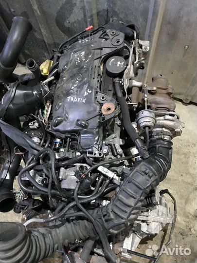 Двигатель 2.0dCi M9R Трафик Виваро Ниссан