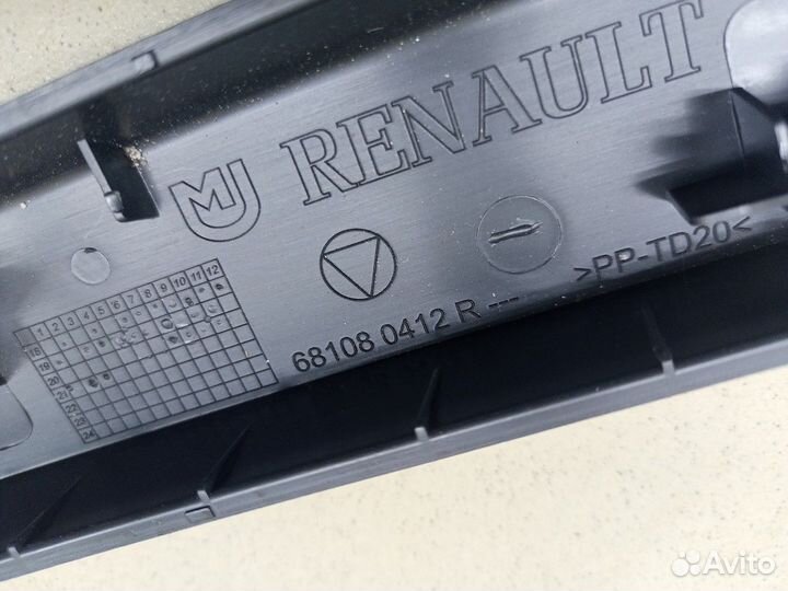 Накладка (кузов внутри) Duster II 2021