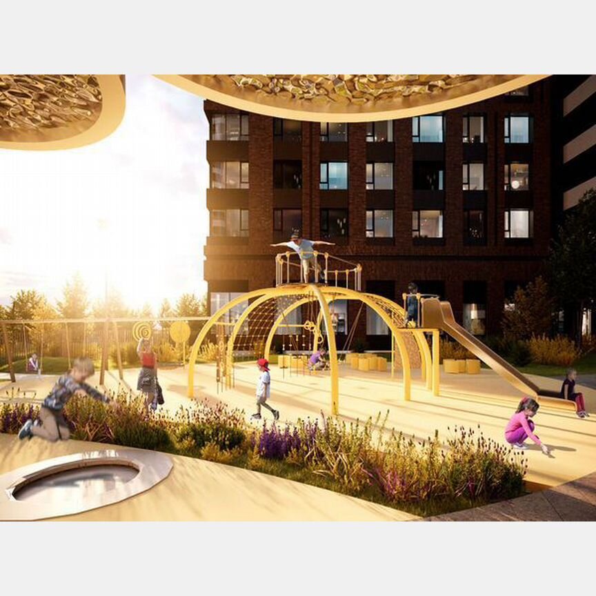 1-к. квартира, 38,1 м², 22/25 эт.