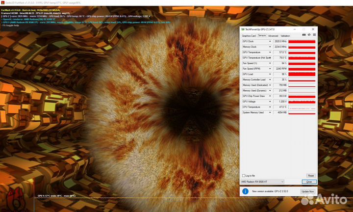 Видеокарта RX 6500 XT