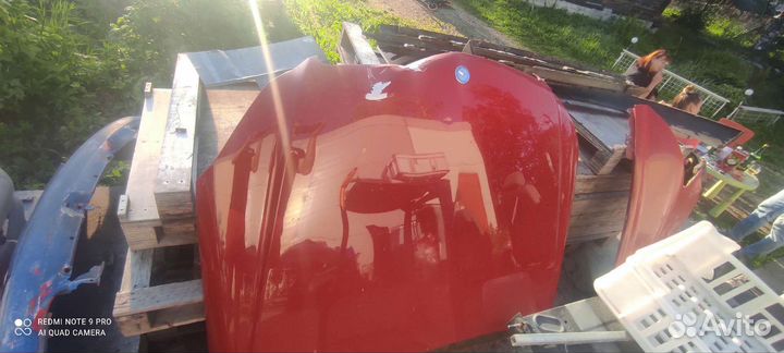 Капот Мерседес w204 оригинал под восстановление