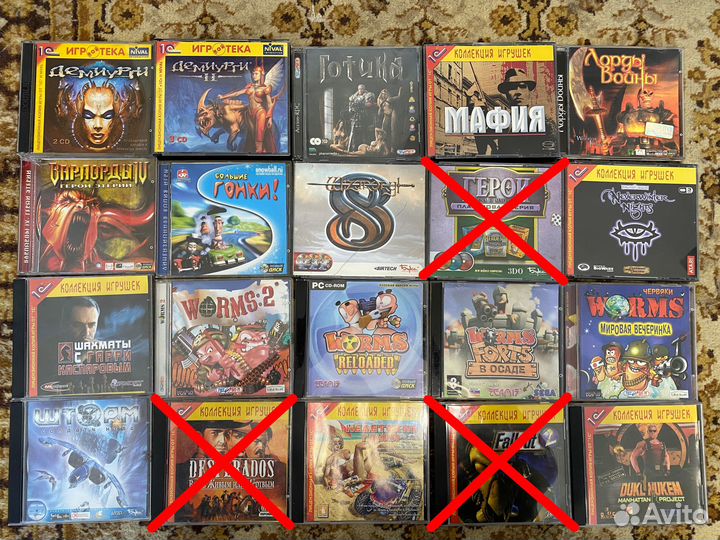 Старые игры для компьютера на CD