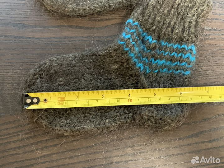 Шерстяные носки новые 23-25р