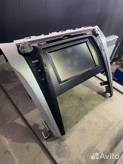 Штатная магнитола камри 55