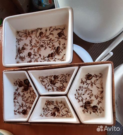 Посуда для сервировки, менажница