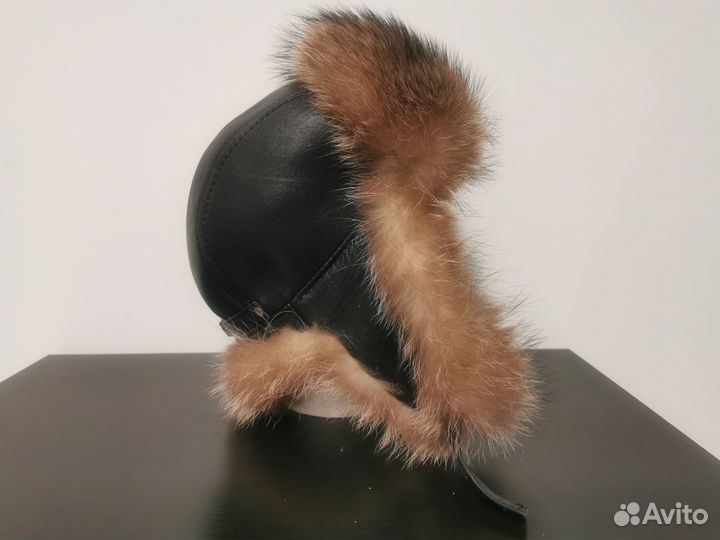 Шапка ушанка женская