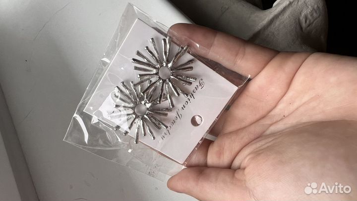 Сережки новые