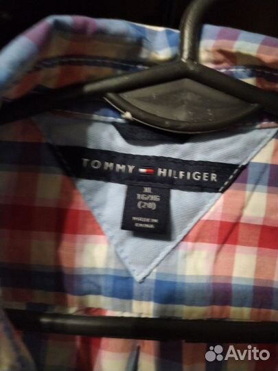 Tommy hilfiger рубашка оригинал