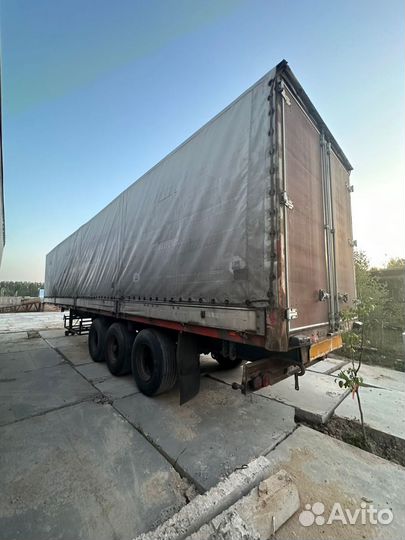 Полуприцеп бортовой Krone SD 24, 1990