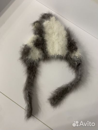 Шапка кроличья детская