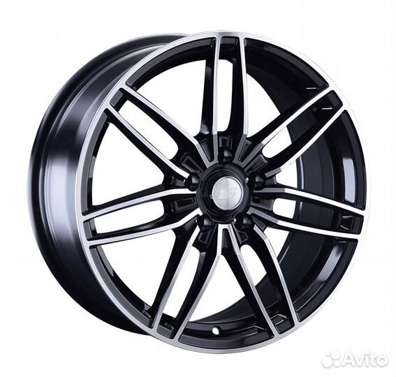 R18 5x112 8J ET35 D66,6 LS Wheels 1241 BKF