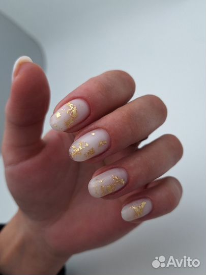 Маникюр наращивание ногтей
