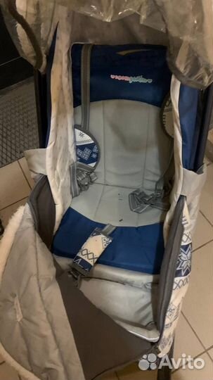 Детские санки коляска