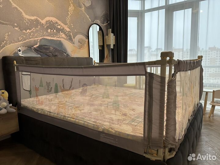 Бортик на взрослую кровать