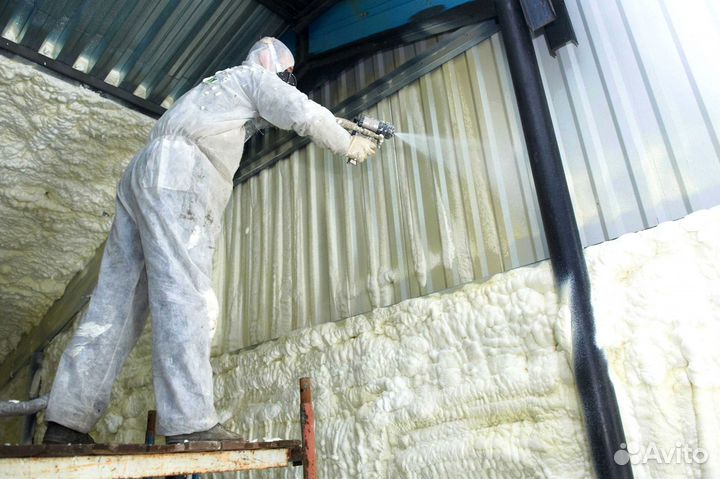 Утепление гаража пенополиуретаном (ппу)