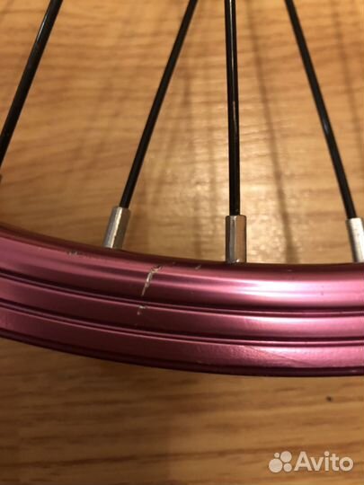 Переднее колесо на BMX quando 48 спиц