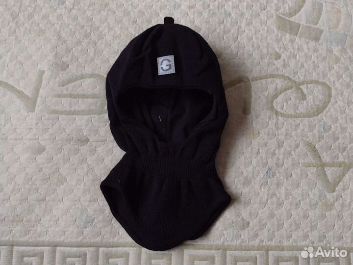 Новый чёрный весенний шлем 46-48 Agbo для мальчик