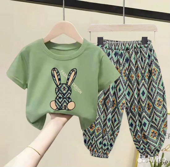 Детский хлопковый костюм