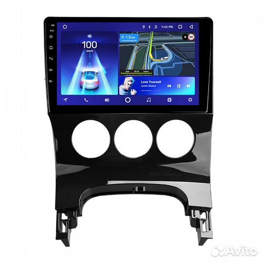 Штатная магнитола для Citroen и Peugeot Android