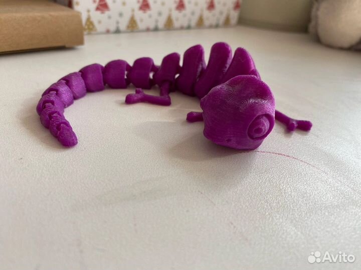 Хамелеон 3D модель