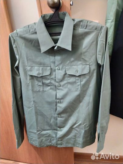 Рубашка форменная с длинным и коротким рукавом