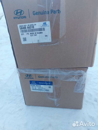 Суппорт задний Хендай I30