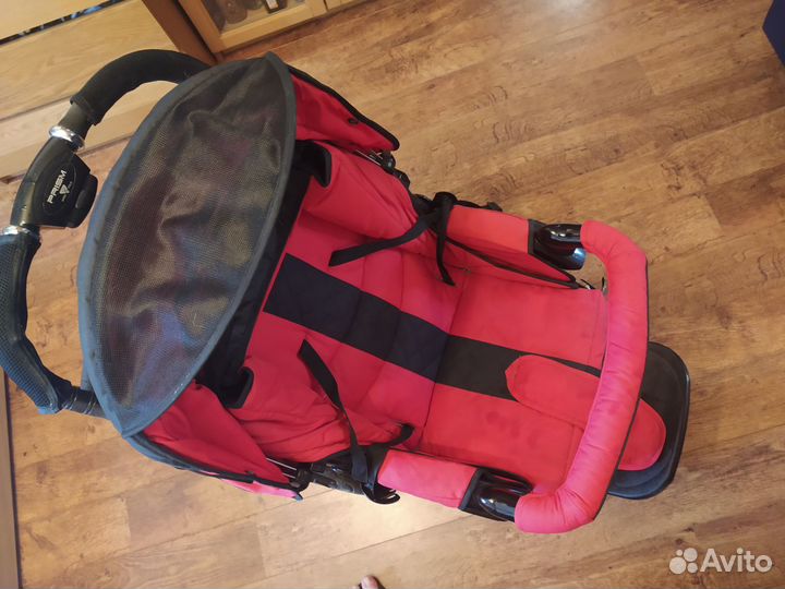 Коляска трехколесная prism 901 jetem