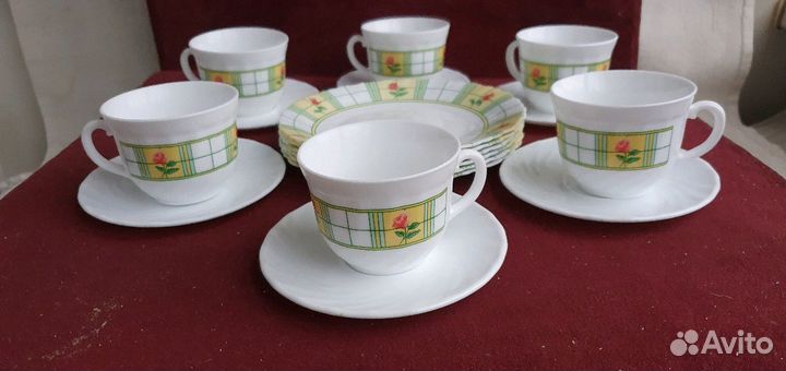 Сервиз чайный 18 предметов Luminarc Франция Новый