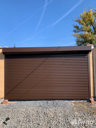 Рольставни (рольворота) рулонные ворота на гараж