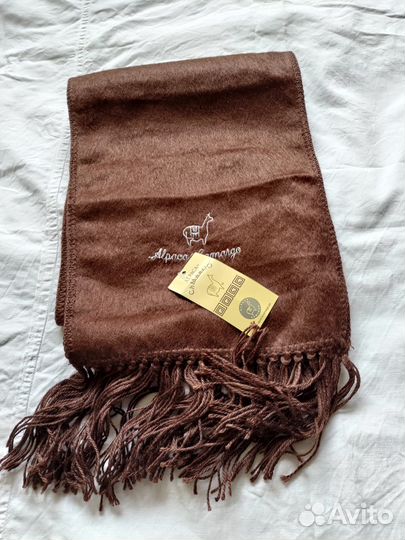 Шарф Alpaca camargo (Перу) Новый 170см Оригинал